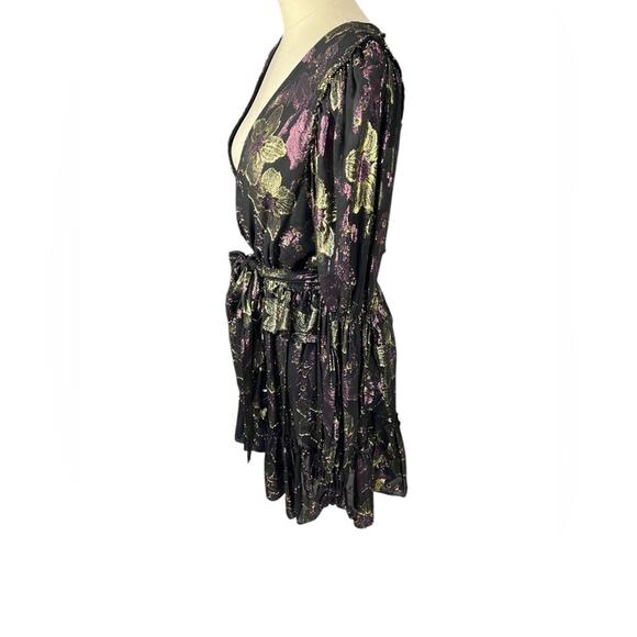 Ulla Johnson silk Ursa Fil Coupé Minidress size 4, NWT - Picture 3 of 9